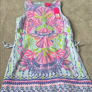 Vibrant Floral Patterned Lilly Dress/skort dress